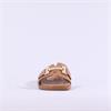 Oh My Sandals H Link Mule Slider - Camel